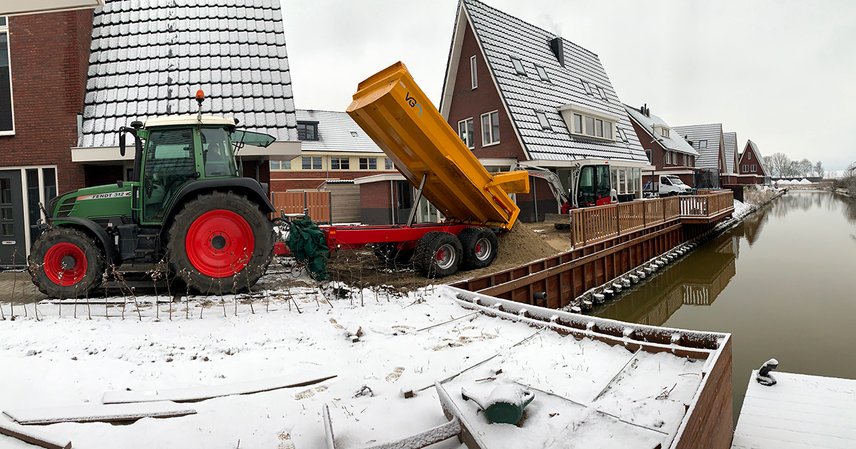Machineverhuur en loonwerk in Noord-Holland